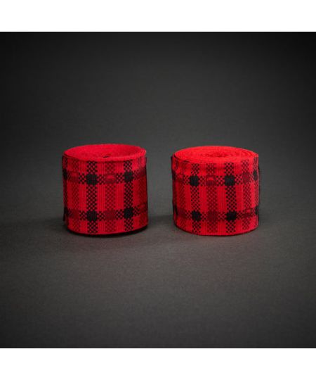 Venum Tartan Boksbandages – Rood