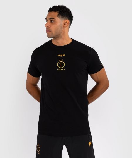 Venum x Ilia Topuria Unmatched T-Shirt - Zwart/Goud