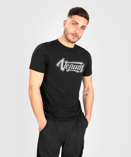 Venum Absolute 2.0 T-shirt - Aangepaste pasvorm - Zwart Zilver