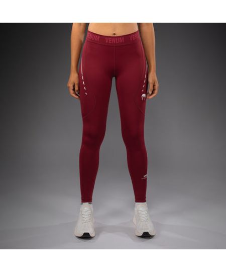 Venum Adrenaline Dames Leggings – Bourgondië/Roze