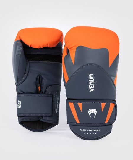 Venum Challenger 4.0 Bokshandschoenen - Oranje/Navy Blue