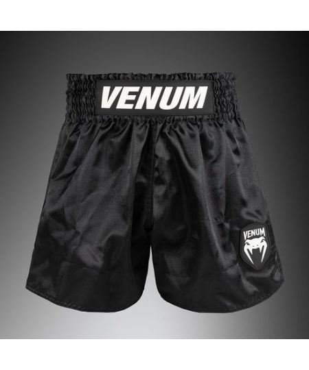 Venum Classic Evo Muay Thai Shorts - Zwart/Wit