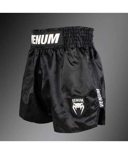 Venum Classic Evo Muay Thai Shorts - Zwart/Wit