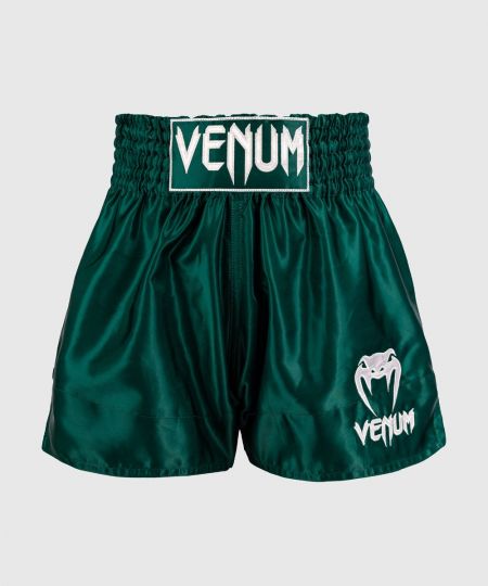 Venum Classic Muay Thai Shorts - Bosgroen