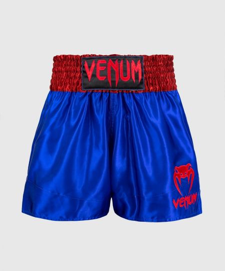 Venum Classic Muay Thai Shorts - Marineblauw/Rood