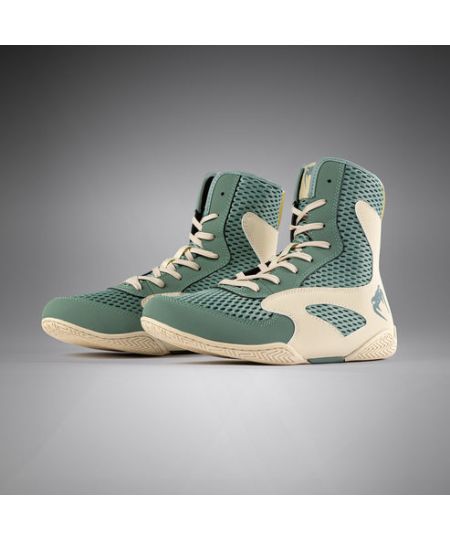 Venum Contender Boksschoenen - Aqua Groen/Ivoor