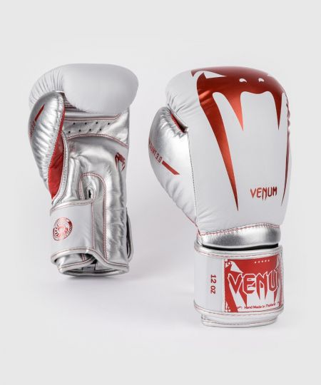 Venum Giant 3.0 Bokshandschoenen - Rood/Zilver - Speciale Editie