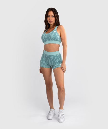 Venum Graffiti Compressieshorts voor Vrouwen - Aqua