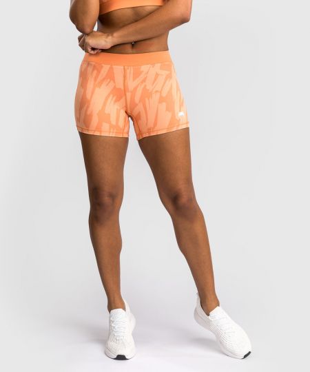 Venum Graffiti Compressieshorts voor Vrouwen - Fluweel Abrikoos