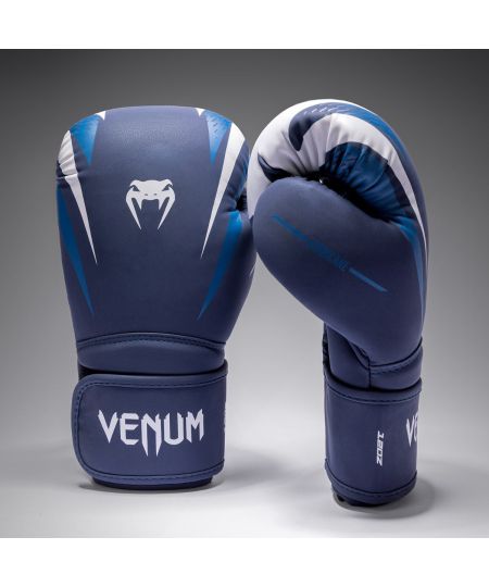 Venum Hurricane Bokshandschoenen – Middernachtblauw/Wit