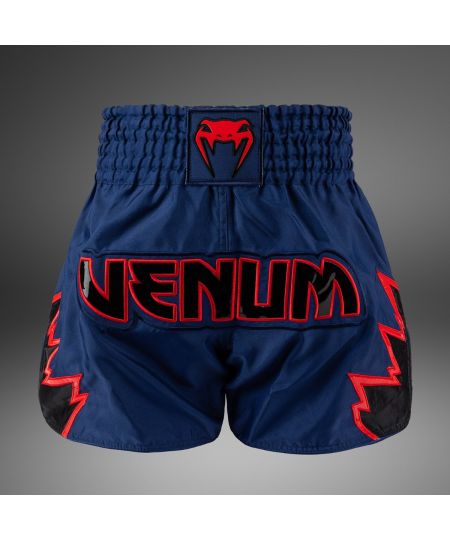 Venum Inferno Muay Thai Shorts - Koninklijk Blauw/Rood/Zwart