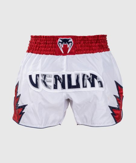 Venum Inferno Muay Thai Shorts - Wit/Rood