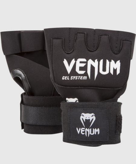 Venum Kontact Gel Binnenhandschoenen - Zwart/Wit 
