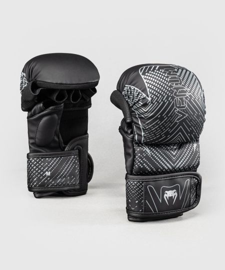 Venum Midnight Fury Sparringhandschoenen - Zwart/Grijs/Zilver