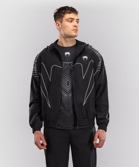 Venum Midnight Fury trainingsjack - Zwart/Grijs/Zilver