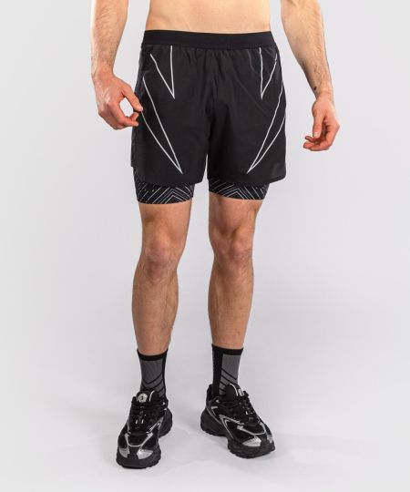Venum Midnight Fury trainingsshorts - Zwart/Grijs/Zilver