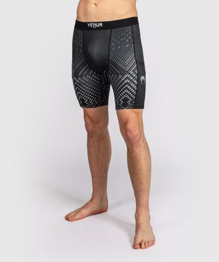 Venum Midnight Fury Vale Tudo Shorts - Zwart/Grijs/Zilver
