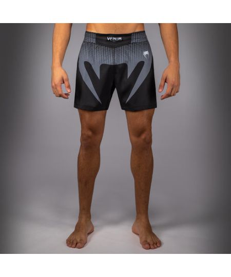 Venum No Gi Fightshorts - Zwart/Zilvergrijs