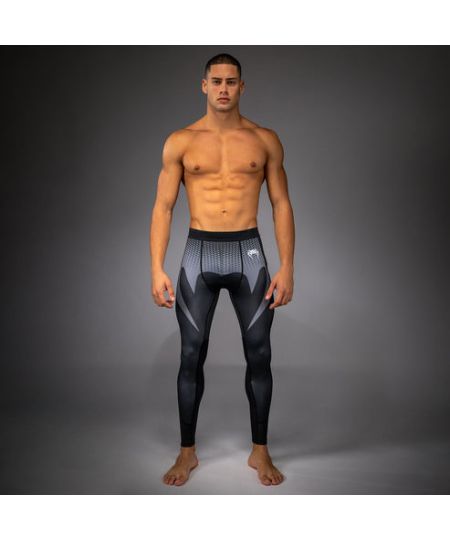 Venum No Gi Spats - Zwart/Zilvergrijs