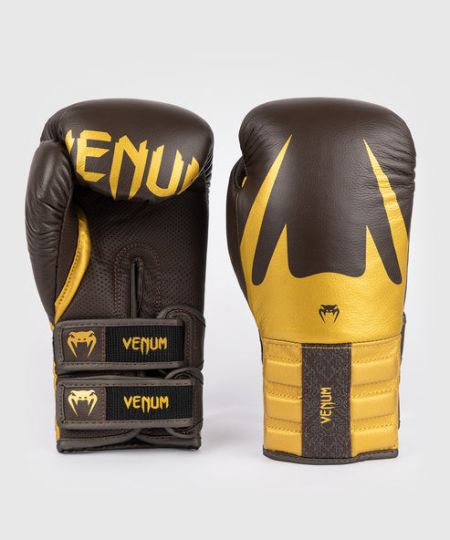 Venum Reverso Bokshandschoenen - Chocolade / Goud