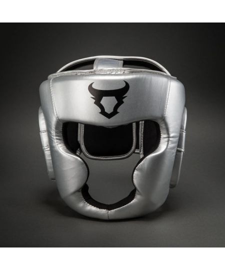 Venum Ringhorns Charger Hoofdbeschermer – Zilver/Zwart