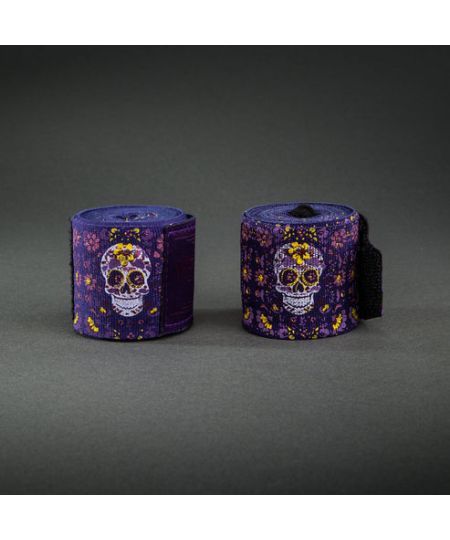 Venum Santa Muerte Boksbandages – Donkerpaars