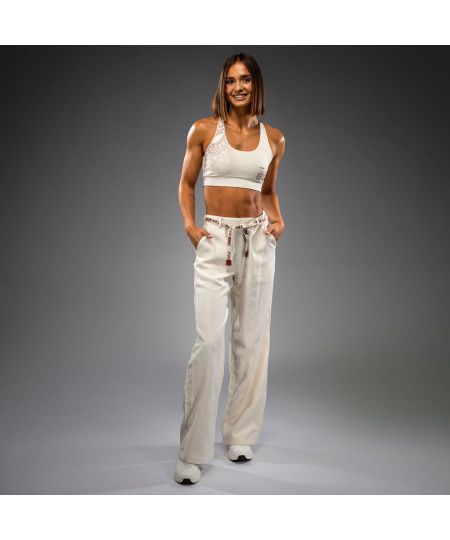 Venum Serpenti Dames Broek – Ivoor/Bordeaux