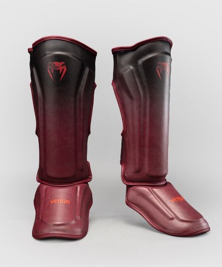 Venum Spectre scheenbeschermers - Zwart/Rood