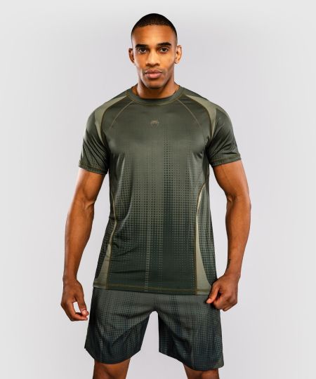 Venum Stealth Dry-Tech T-shirt - Khaki/Donkergroen