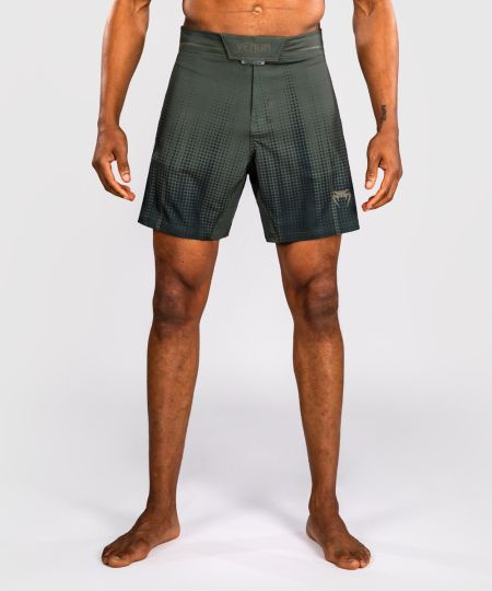 Venum Stealth Fightshorts - Khaki/Donkergroen