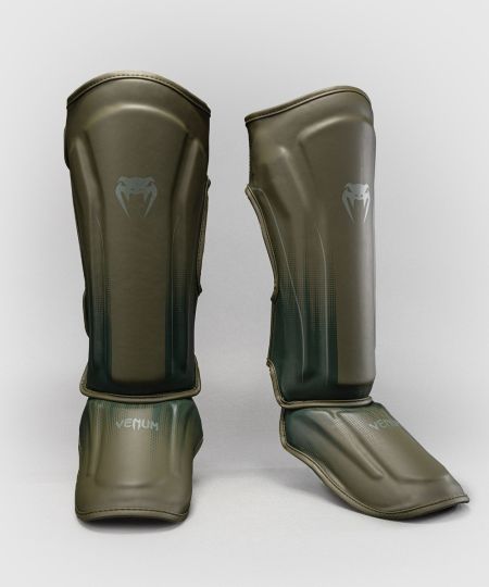 Venum Stealth scheenbeschermers - Khaki/Donkergroen