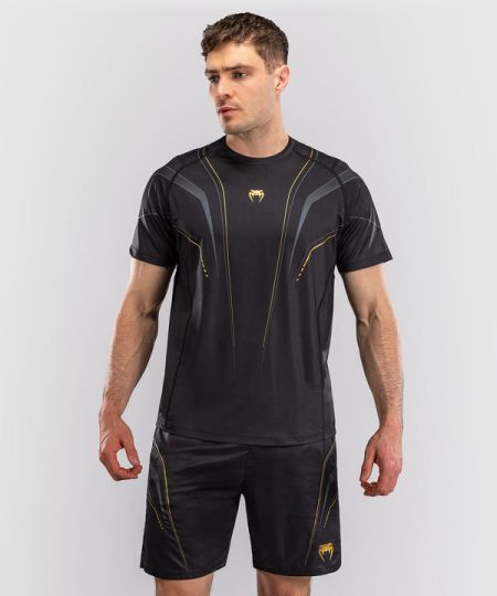Venum Streamline Dry-Tech T-shirt - Zwart/Goud