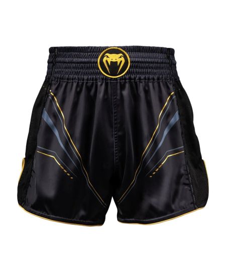 Venum Streamline Muay Thai Shorts – Zwart/Goud 