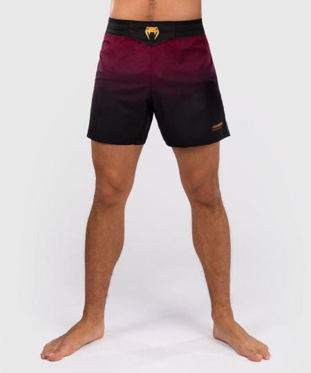 Venum Tactical XT Gevechtsshort - Zwart/Bourgondië/Goud