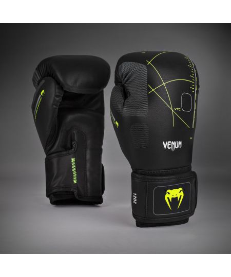 Venum Training Camp 4.0 Bokshandschoenen - Zwart/Neon Groen