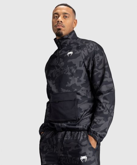 Venum Trooper Heren Trainingsjack - Zwart/Antraciet