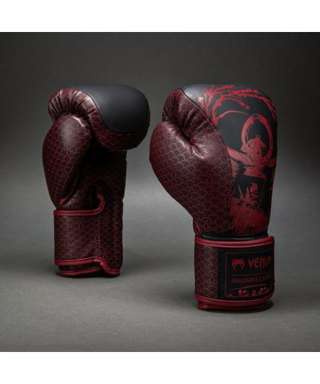 Venum x Assassin’s Creed Shadows Bokshandschoenen - Bordeaux/Zwart