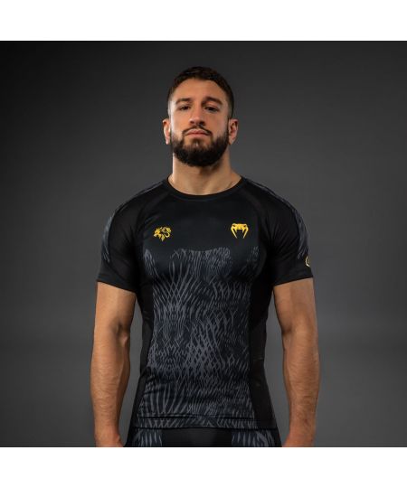 Venum x Chimaev Wild Borz Rashguards - Zwart/Grijs