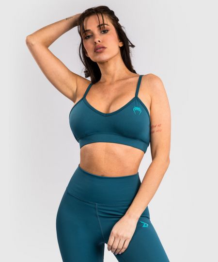 Venum x Demi Dames Sportbeha - Azuurblauw