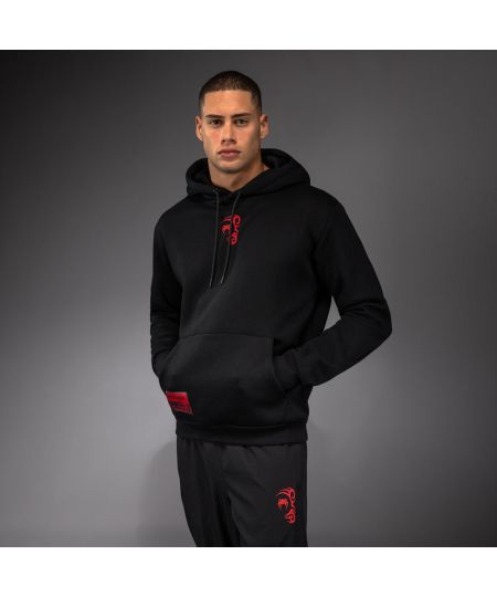 Venum x Mike Tyson Tiger Hoodie - Diep Zwart/Intens Rood
