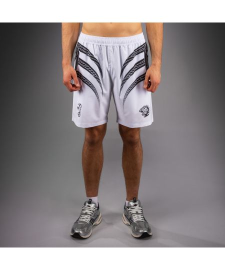 Venum x Mike Tyson Tiger Trainingsshorts - Optisch Wit/Diep Zwart