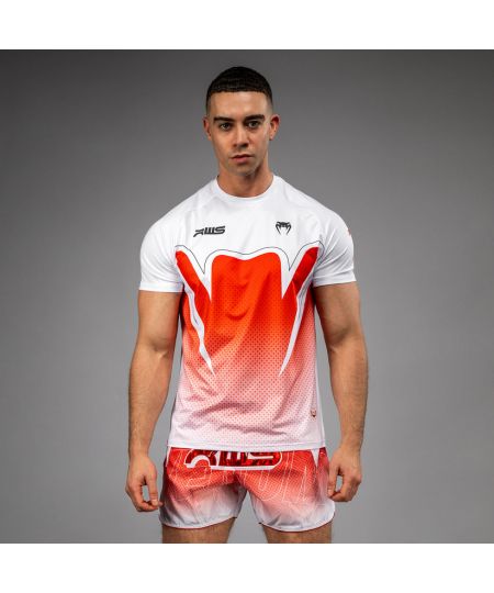 Venum x RWS 2.0 Men’s Dry-Tech T-shirt – Wit/Rood