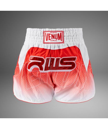 Venum x RWS 2.0 Muay Thai Shorts – Wit/Rood