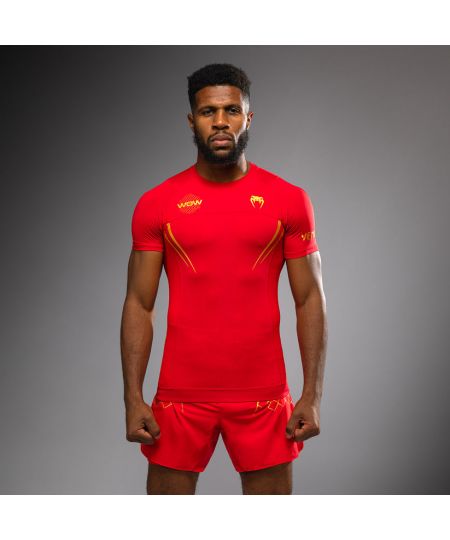 Venum x WOW FC Korte mouwen Rashguard - Rood