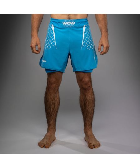 Venum x WOW FC MMW Short - Blauw