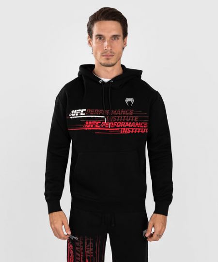 UFC Venum Performance Institute 2.0 Hoodie voor Mannen - Zwart/Rood