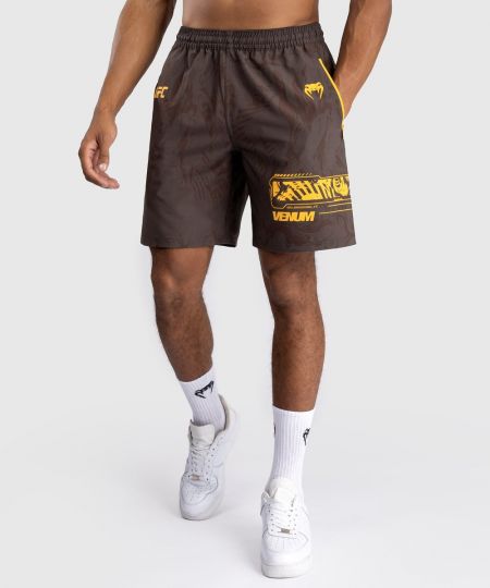 UFC Fusion by Venum Fight Week Performance Shorts voor Heren - Earthen Brown