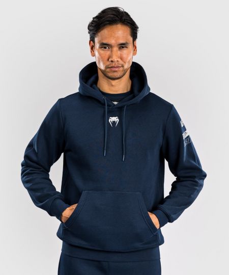 UFC Fusion by Venum Fight Week Hoodie voor Heren - Solid Oceaanblauw