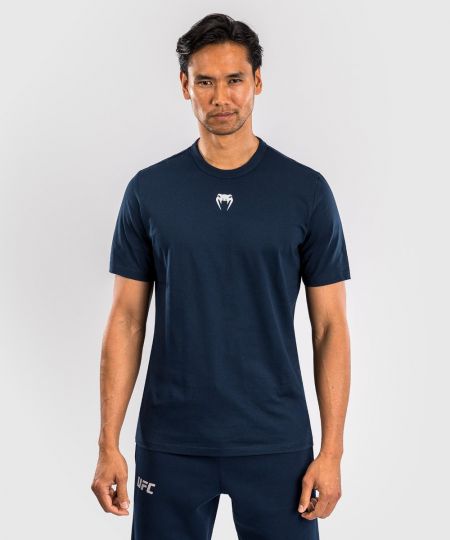 UFC Fusion by Venum Fight Week Korte Mouwen T-shirt voor Heren - Solid Oceaanblauw
