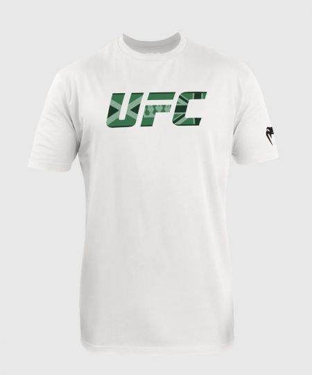 UFC Adrenaline Unrivaled by Venum Classic T-shirt voor Mannen - Wit - Leon Edwards
